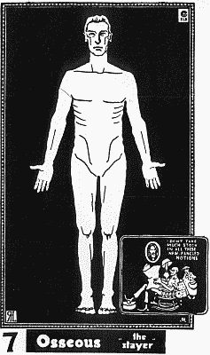Benedict 1921: full-figure plate for the Osseous type